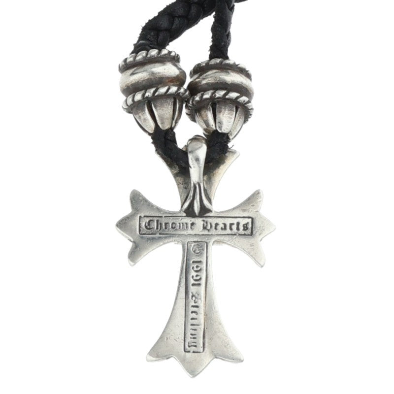 Chrome Hearts Small CH Cross Silver Necklace Size ONE SIZE