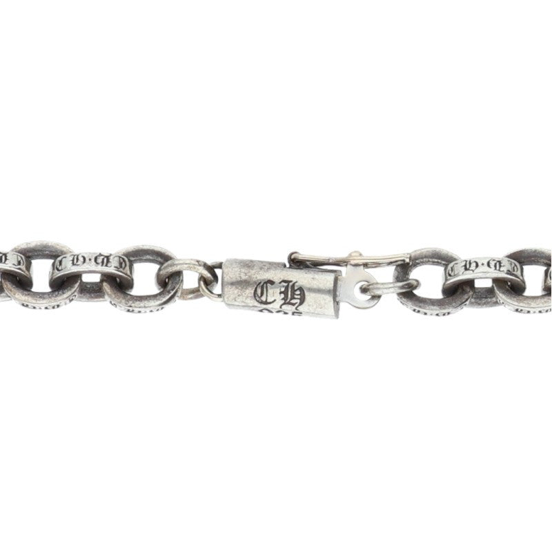 Chrome Hearts 925 Silver Paper Chain Necklace Size 20INCH