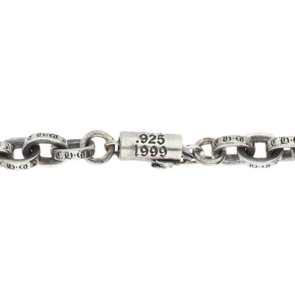 Chrome Hearts 925 Silver Paper Chain Necklace Size 20INCH