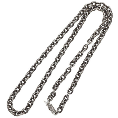 Chrome Hearts Paper Chain Necklace 925 Silver Size 20INCH