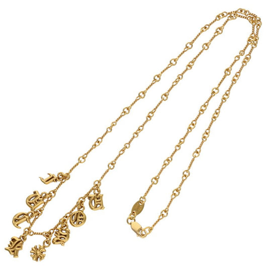 Chrome Hearts 22K T18 Twist Charm Necklace Size 18 Inch