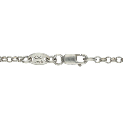 Chrome Hearts NECKCHAIN R20 925 Silver Necklace Size 20INCH