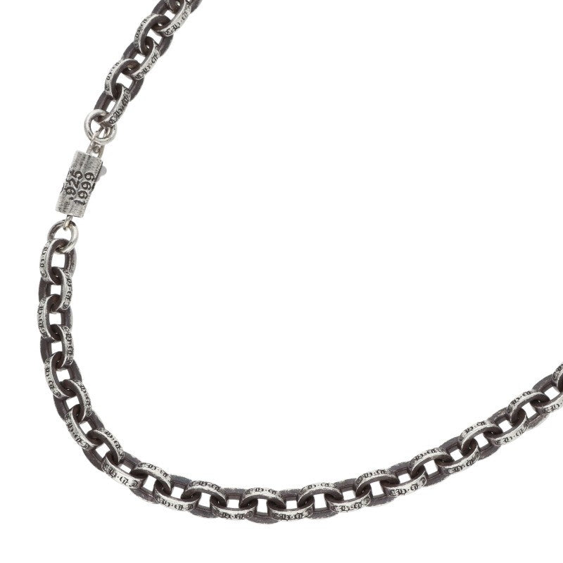 Chrome Hearts Paper Chain 20 Silver Necklace 925 Size 20INCH