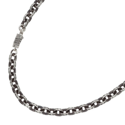Chrome Hearts Paper Chain 20 Silver Necklace 925 Size 20INCH