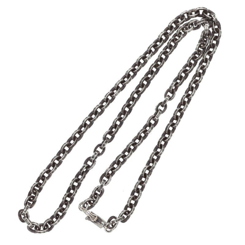 Chrome Hearts Paper Chain 20 Silver Necklace 925 Size 20INCH
