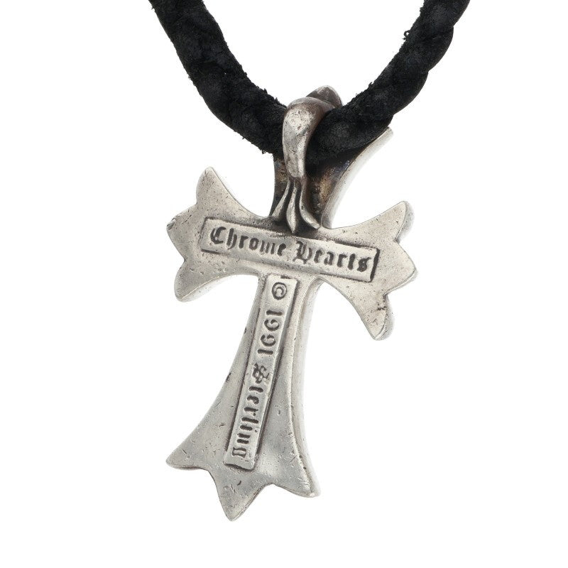Chrome Hearts Small CH Cross Silver Necklace Size ONE SIZE