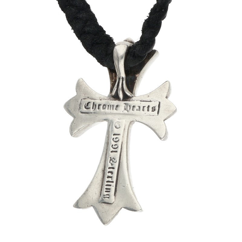 Chrome Hearts Small CH Cross Silver Necklace Size ONE SIZE