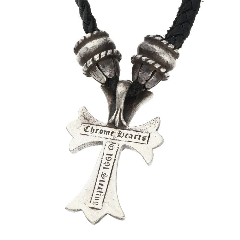 Chrome Hearts Small CH Cross Silver Necklace Size ONE SIZE