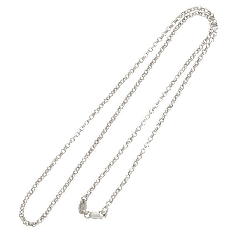 Chrome Hearts Roll Chain 20 Silver Necklace 925 Size 20INCH