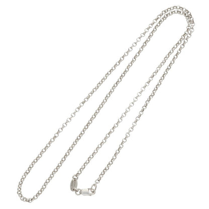 Chrome Hearts Roll Chain 20 Silver Necklace 925 Size 20INCH