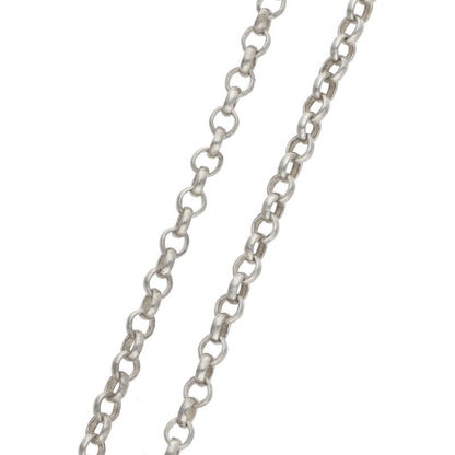 Chrome Hearts Roll Chain 20 Silver Necklace 925 Size 20INCH