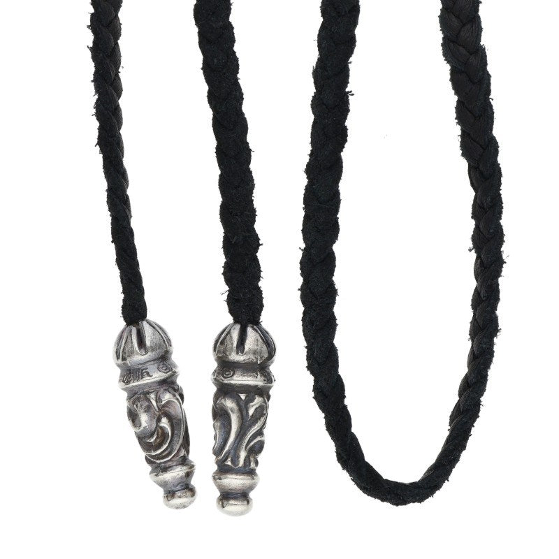 Chrome Hearts Large Necklace Silver/Black Size ONE SIZE