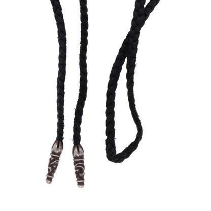 Chrome Hearts LEATHER BRAID Braid Necklace Size ONE SIZE
