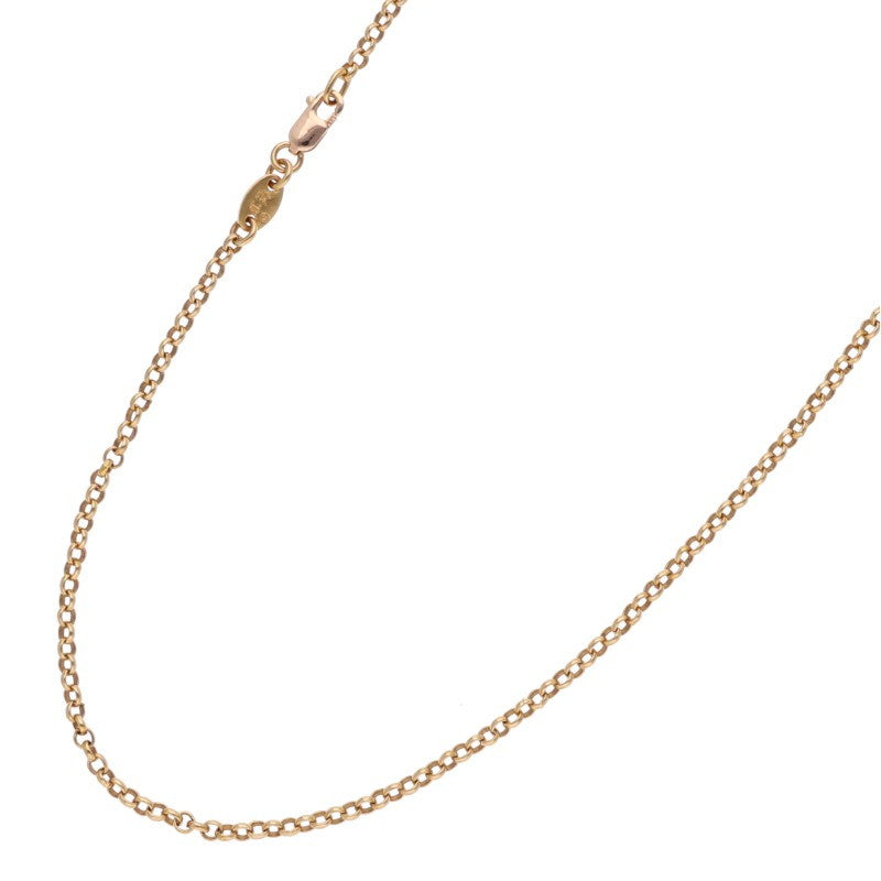 Chrome Hearts 22K NECKCHAIN R18 Gold Necklace Size 18INCH