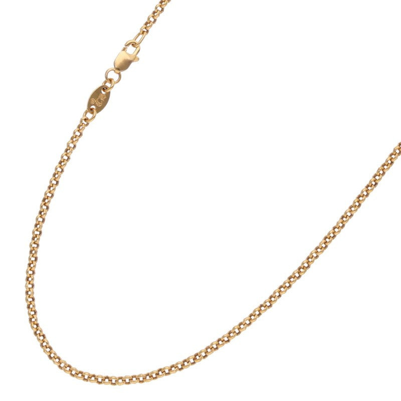 Chrome Hearts 22K NECKCHAIN R20 Gold Necklace Size 20INCH