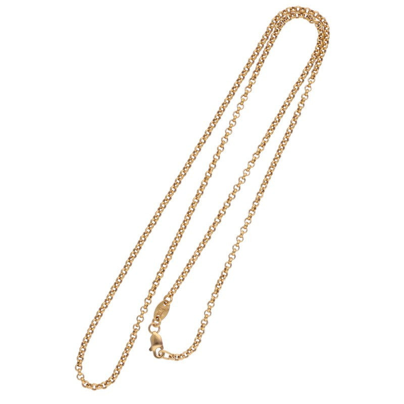 Chrome Hearts 22K NECKCHAIN R20 Gold Necklace Size 20INCH