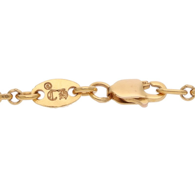 Chrome Hearts 22K NECKCHAIN R20 Gold Necklace Size 20INCH