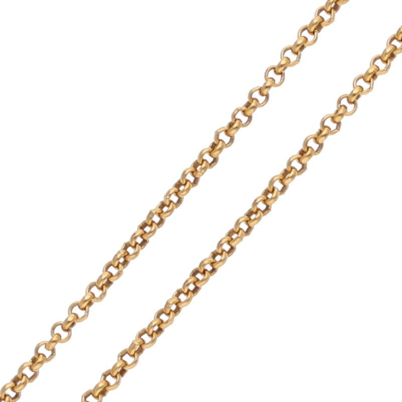 Chrome Hearts 22K NECKCHAIN R20 Gold Necklace Size 20INCH
