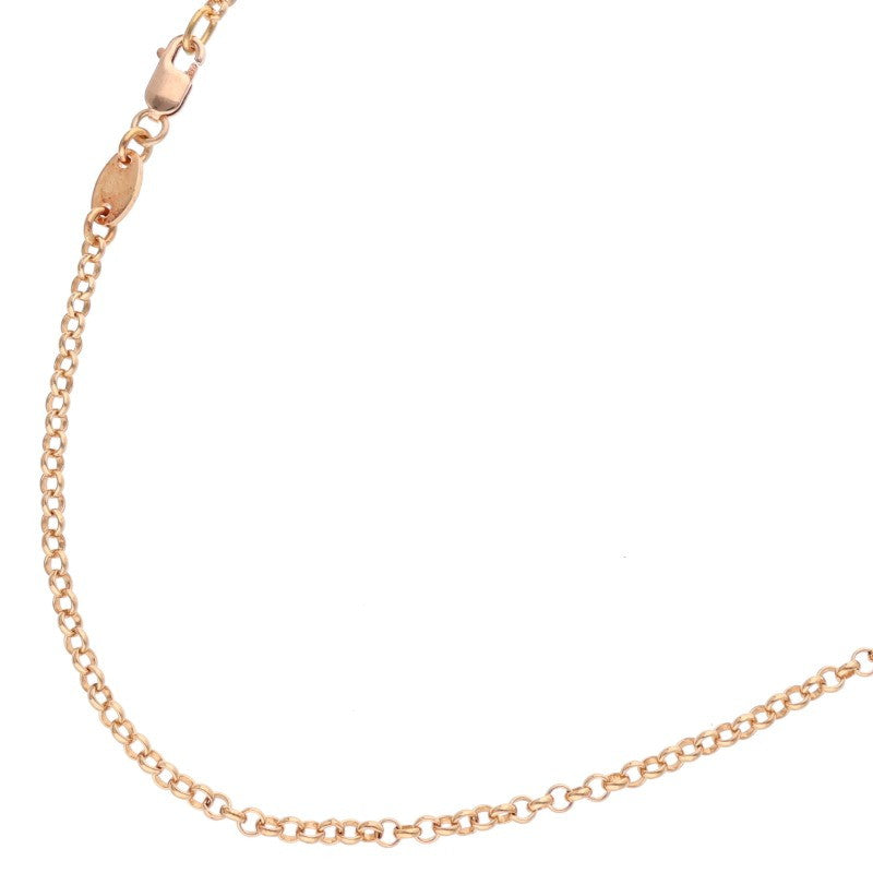 Chrome Hearts 22K Roll Chain Gold Yellow Size 20INCH