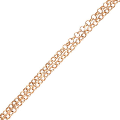 Chrome Hearts 22K Roll Chain Gold Yellow Size 20INCH