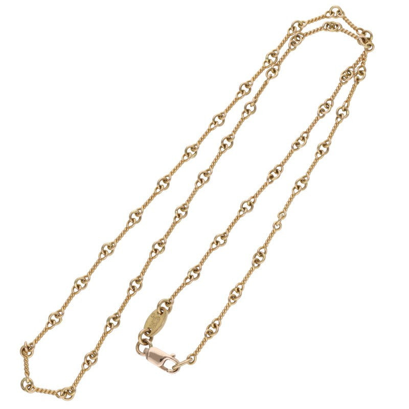 Chrome Hearts 22K NECKCHAIN T16 Gold Necklace Size 16INCH