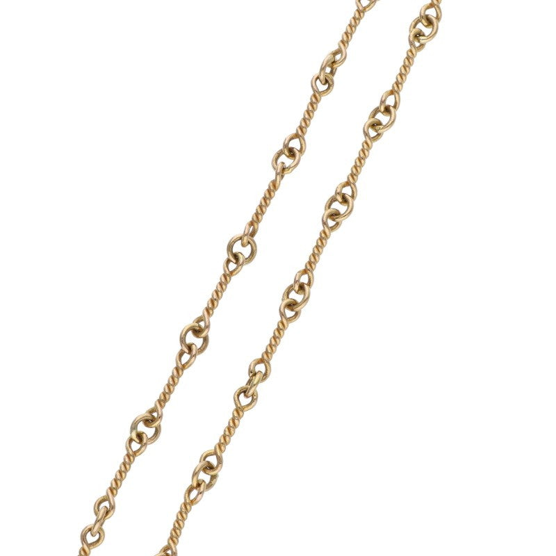 Chrome Hearts 22K NECKCHAIN T16 Gold Necklace Size 16INCH