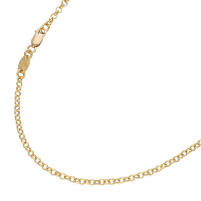 Chrome Hearts 22K Gold Roll Chain Necklace Size 20INCH