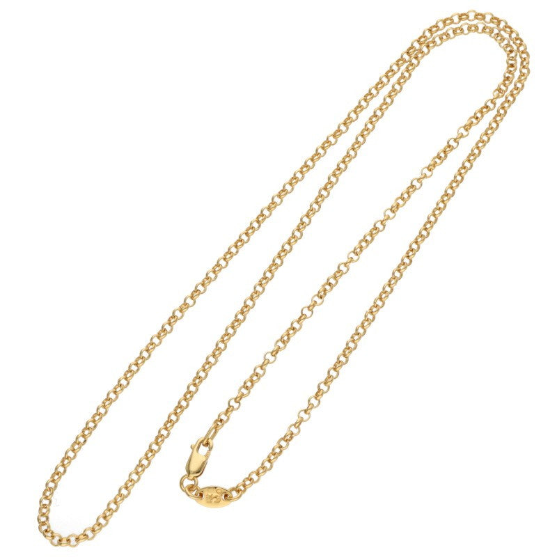 Chrome Hearts 22K Gold Roll Chain Yellow Size 20INCH