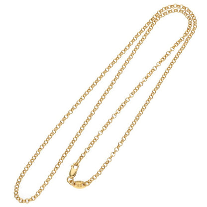 Chrome Hearts 22K Gold Roll Chain Yellow Size 20INCH