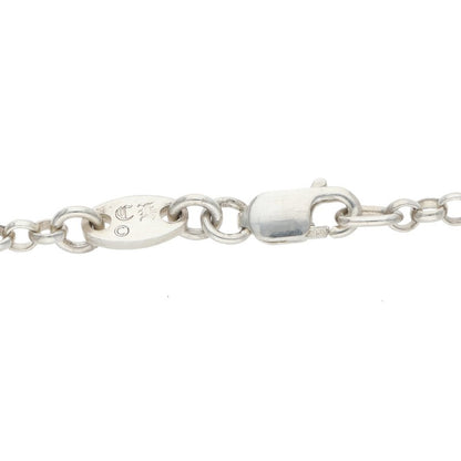 Chrome Hearts 925 Roll Chain Silver Necklace Size 24INCH