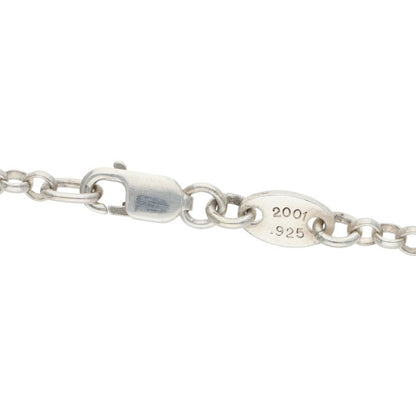 Chrome Hearts 925 Roll Chain Silver Necklace Size 24INCH