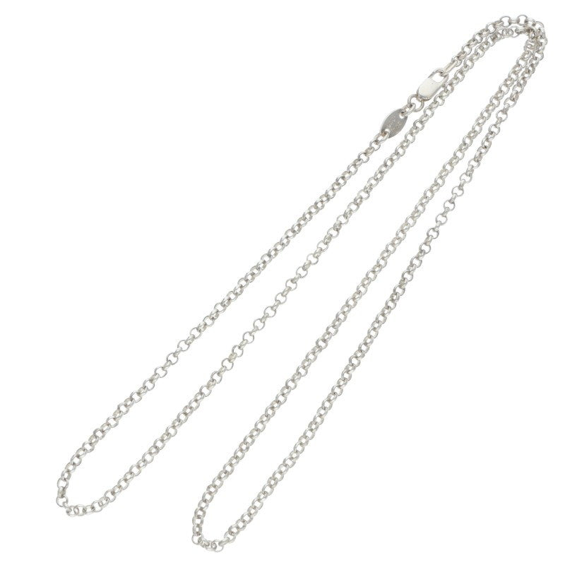 Chrome Hearts Roll Chain Necklace 925 Silver Size 20INCH