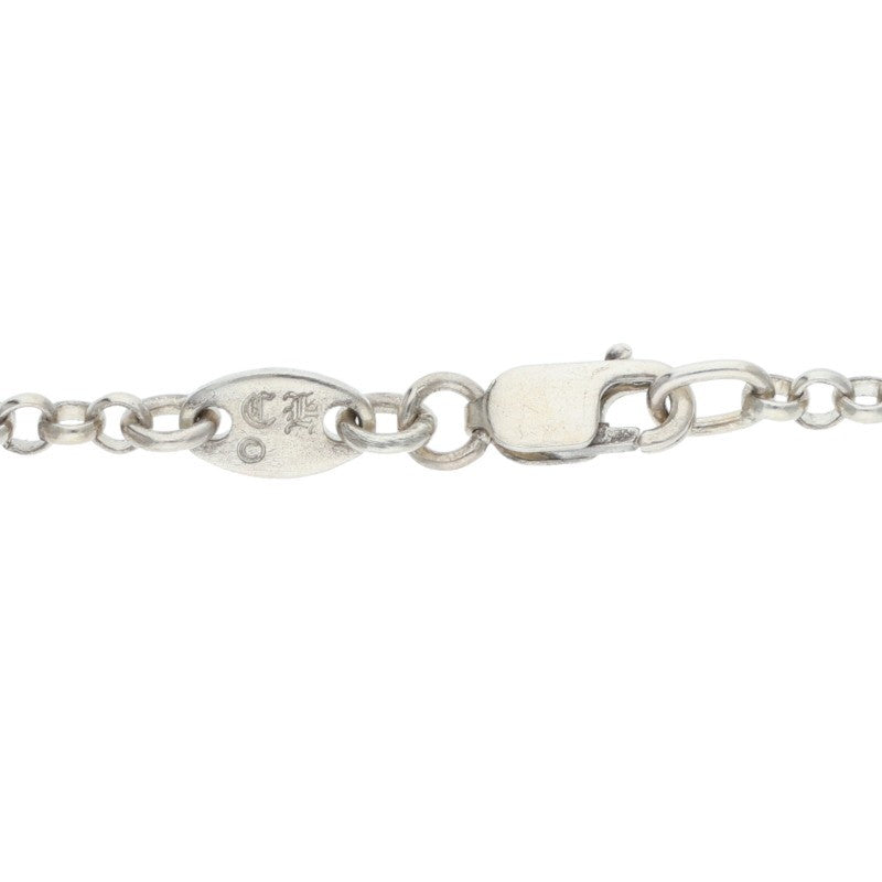 Chrome Hearts Roll Chain Necklace 925 Silver Size 20INCH