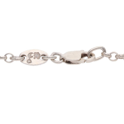 Chrome Hearts 925 Roll Chain Silver Necklace Size 18INCH