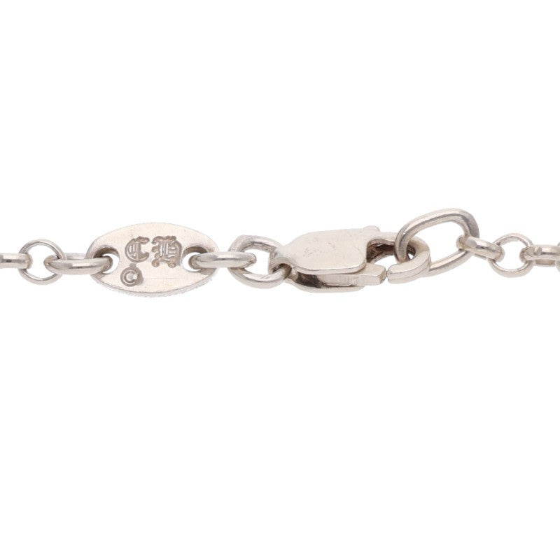 Chrome Hearts 925 Roll Chain Silver Necklace Size 18INCH