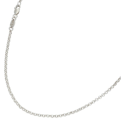 Chrome Hearts Roll Chain Necklace 925 Silver Size 20INCH