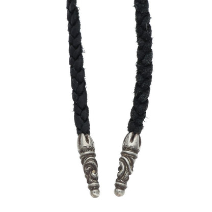 Chrome Hearts FILIG Cross XS Leather Necklace Size ONE SIZE