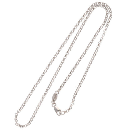 Chrome Hearts Silver Roll Chain Necklace Size 16INCH