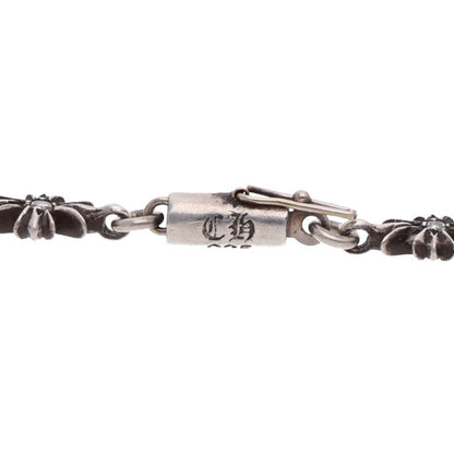 Chrome Hearts 925 Tiny E Fat Diamond Necklace Size 24 Inch