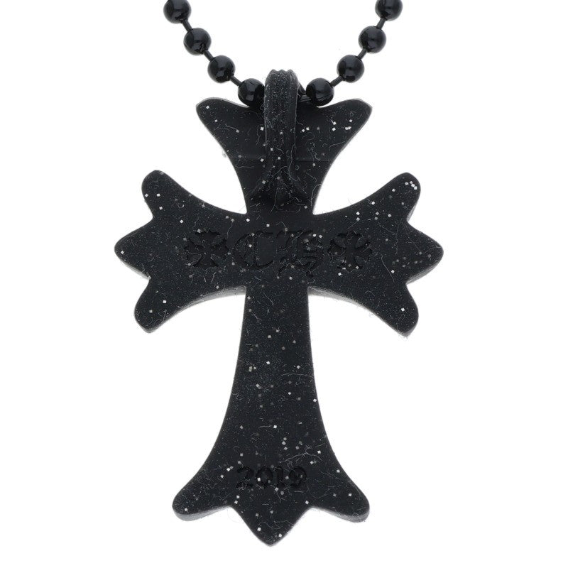 Chrome Hearts Black Rubber Cross Necklace Size ONE SIZE