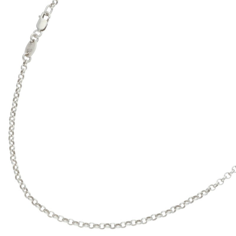 Chrome Hearts Silver Roll Chain Necklace Size 20INCH