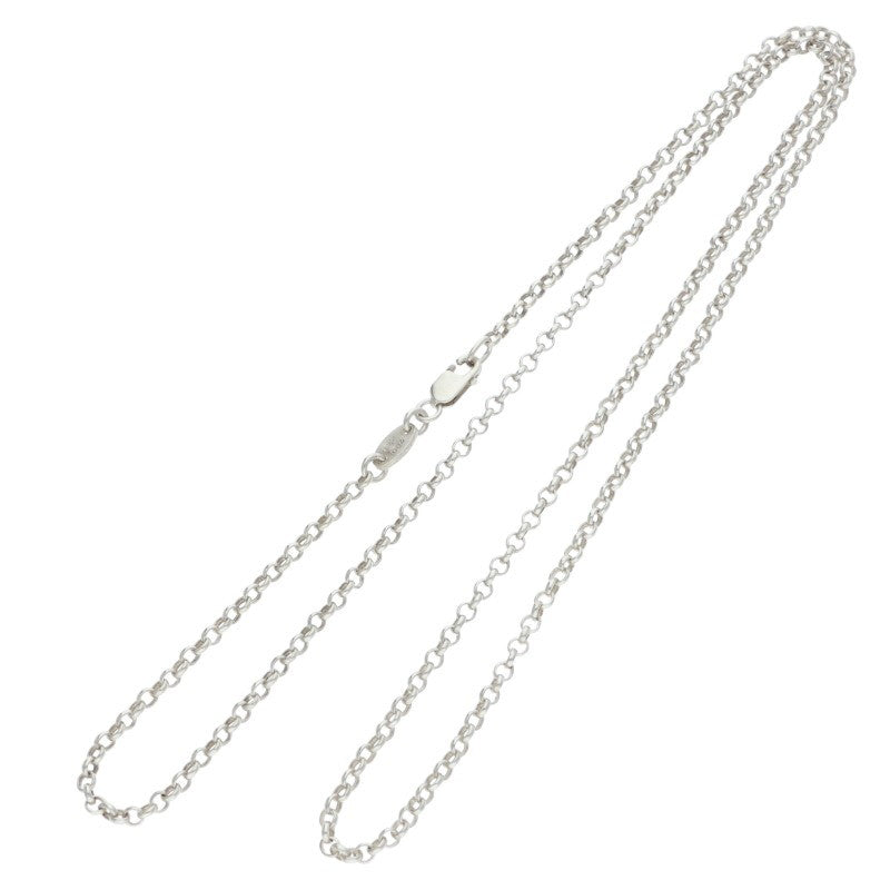 Chrome Hearts Silver Roll Chain Necklace Size 20INCH
