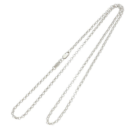 Chrome Hearts Silver Roll Chain Necklace Size 20INCH