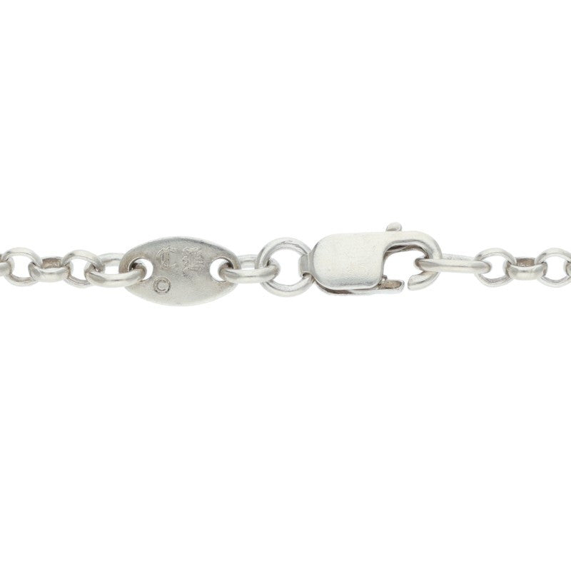 Chrome Hearts Silver Roll Chain Necklace Size 20INCH