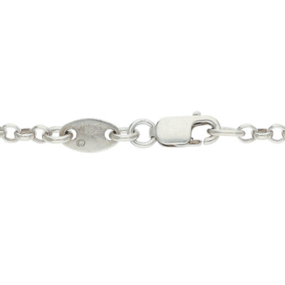 Chrome Hearts Silver Roll Chain Necklace Size 20INCH