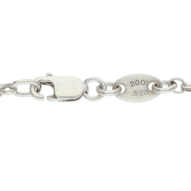 Chrome Hearts Silver Roll Chain Necklace Size 20INCH