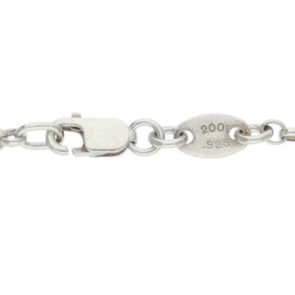 Chrome Hearts Silver Roll Chain Necklace Size 20INCH