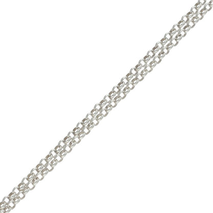 Chrome Hearts Silver Roll Chain Necklace Size 20INCH