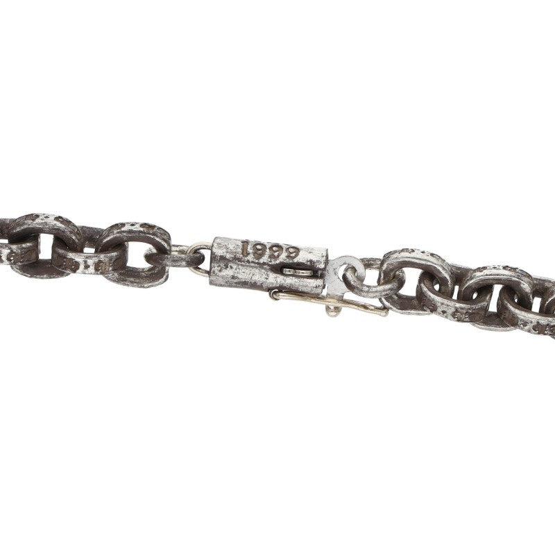 Chrome Hearts Paper Chain Necklace 925/14K Size 30INCH