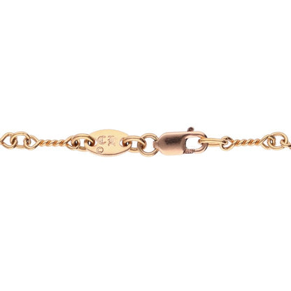 Chrome Hearts 22K Yellow Gold Chain Necklace Size 18 Inch